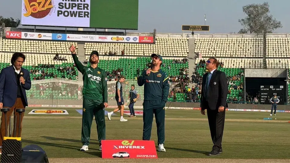 PAK vs AUS 1st T20I: Naseem Shah dropped; Salman Agha wins the toss and opts to bat
